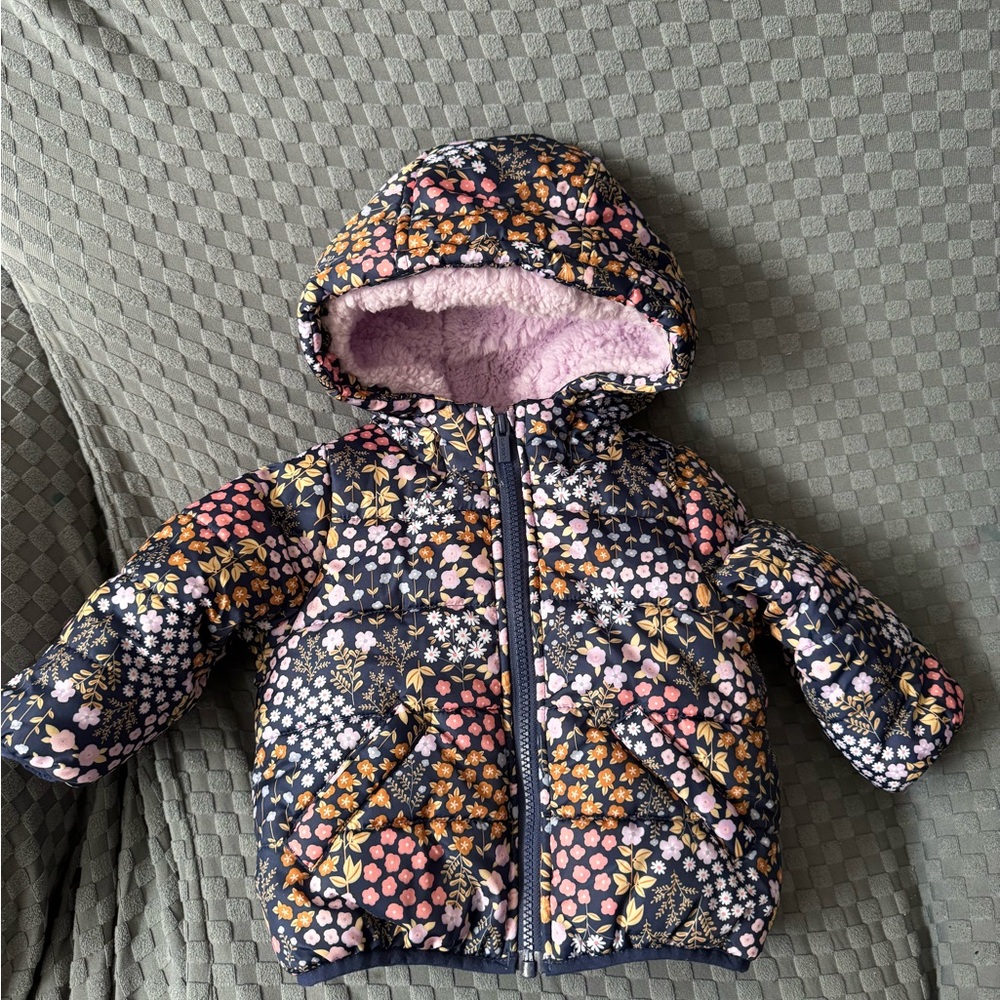 Floral Hooded Kids Carter’s Jacket